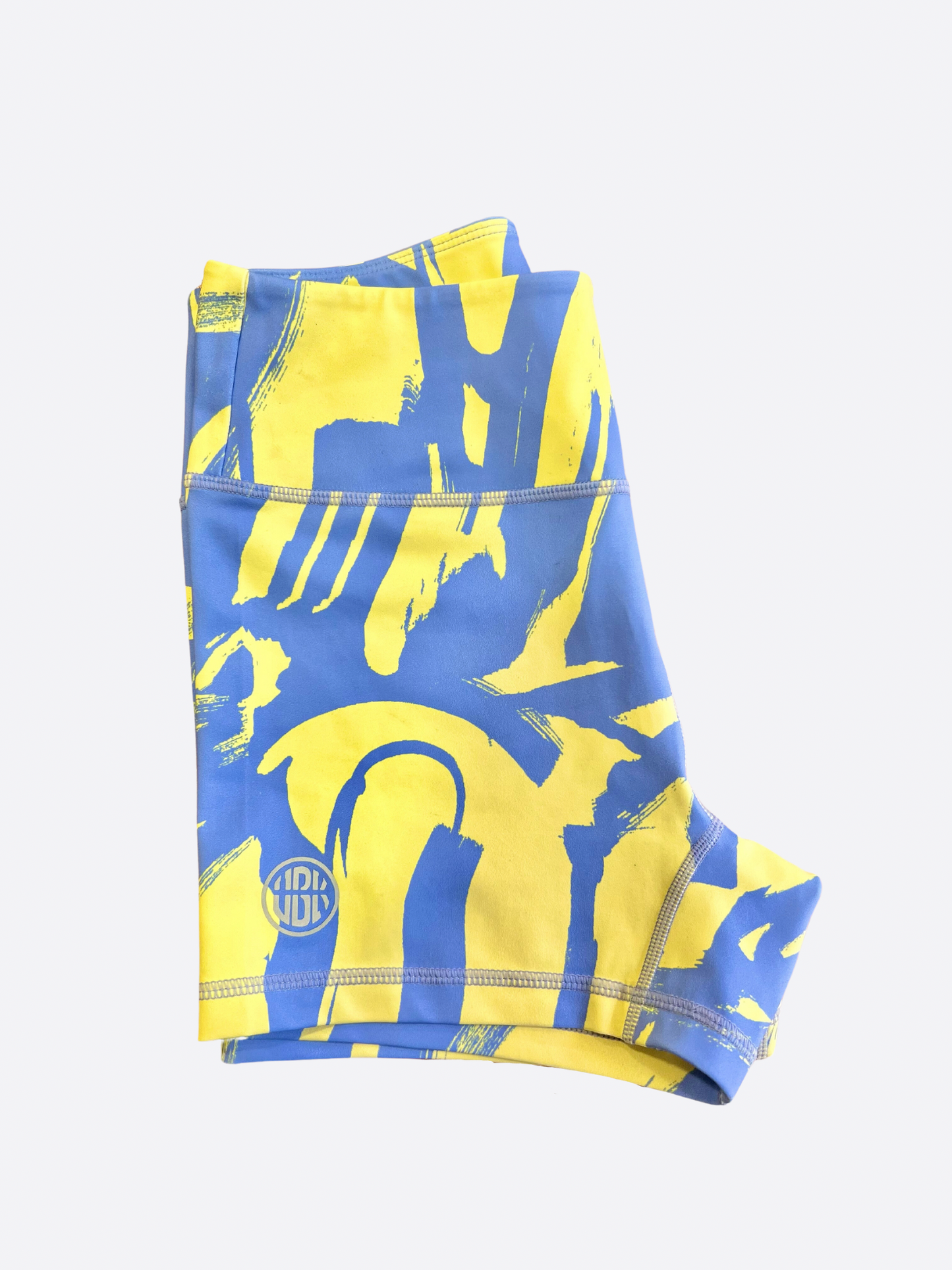 SHORT PAINT LILAC- Tiro Alto Booty