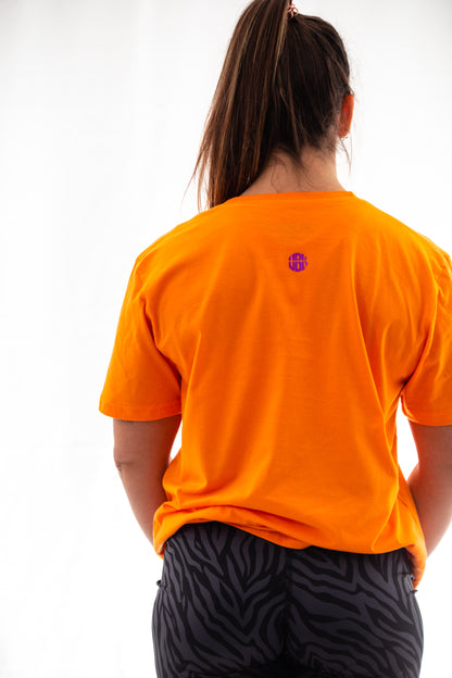 Camiseta Elite Naranja  For Everyone Oversized
